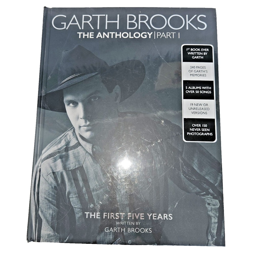 GARTH BROOKS The First Five Years Limited Edition Anthology Part 1 Book and 5 CD